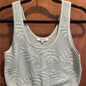 Madewell Sage Knit Tank Top